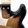 Sawtooth Left-Handed EP Series Alder Electric Bass Guitar, Vintage Burst w/ Tortoise Pickguard