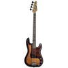 Sawtooth EP Series Alder Electric Bass Guitar, Vintage Burst w/ Tortoise Pickguard