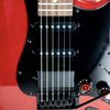 Sawtooth SST Series Electric Guitar - Red Metallic w Black Pickguard