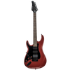 Sawtooth SST Left-Handed Electric Guitar - Red Metallic w Black Pickguard