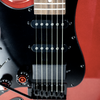 Sawtooth SST Left-Handed Electric Guitar - Red Metallic w Black Pickguard