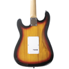 Sawtooth Sunburst ES Series Electric Guitar w/ Vintage White Pickguard - Includes: Accessories, Amp, & Gig Bag