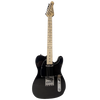 Sawtooth ET Alder Series Black w Black Pickguard Electric Guitar