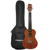 Sawtooth Mahogany Concert Electric Ukulele w Gig Bag and Fishman KUL-101 Preamp/Built In Tuner - GoDpsMusic