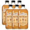 Stirrings Peach Bellini Mix 750ml Bottles - Real Juice No Preservatives - 90 Calories - Drink Mixer