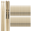 ChromaCast 2B USA Made Hickory Drumsticks Pair - Wood Tipped - Drum Sticks Tour Tested by Pro Drummers - Real American Hickory Wood - GoDpsMusic