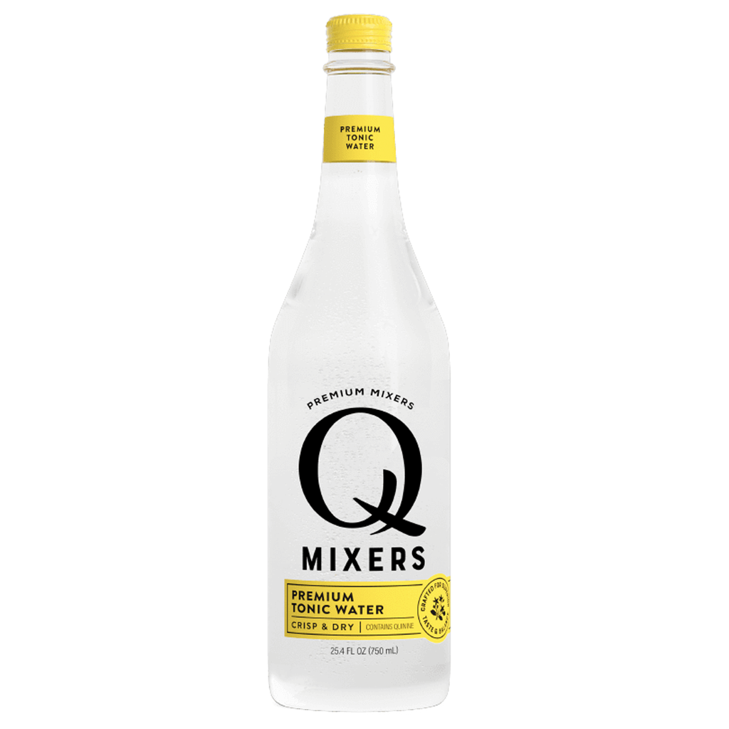 Q Mixers Tonic Water, Premium Cocktail Mixer Made with Real Ingredients 750ML Bottle - GoDpsMusic