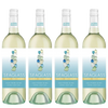 Seaglass Alcohol-Removed Sauvignon Blanc – Crisp, Clean & Refreshing Non-Alcoholic White Wine with Lemongrass, Melon & Citrus Aromas – 750ml Bottles - GoDpsMusic