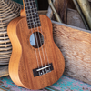 Sawtooth Mahogany Soprano Ukulele with Padded Gig Bag - GoDpsMusic