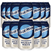 Blue Moon Non-Alcoholic Belgian Style Wheat Beer - Dealcoholized NA Brew in 12oz Cans - Low Calorie: 80 cals, 17g carbs - Refreshing Craft Brew Option - GoDpsMusic