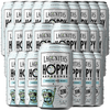 Lagunitas Hoppy Refresher Non-Alcoholic Hop Water Drink | Refreshing Alcoholic Brew Substitute | 12oz Cans, 0.0% ABV - GoDpsMusic