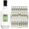 Nkd Distillery Tequila with Fever Tree Ginger Beer Alternative Premium Non-Alcoholic Spirit - Zero Alcohol - Perfect Margarita or Paloma Alcohol Free Substitute - GoDpsMusic