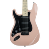 Sawtooth ES Alder Series Left-Handed Electric Guitar, Barely Pink w Black Pickguard
