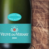 Veuve Du Vernay Zero Alcohol Free Non-Alcoholic Vegan Sparkling White Wine from France | 12 PACK - GoDpsMusic