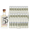 Spiritless Jalisco 55 Distilled Non-Alcoholic Tequila Bundle with Fever Tree Ginger Beer Mix - Premium Zero-Proof Liquor Spirits for a Refreshing Experience - GoDpsMusic