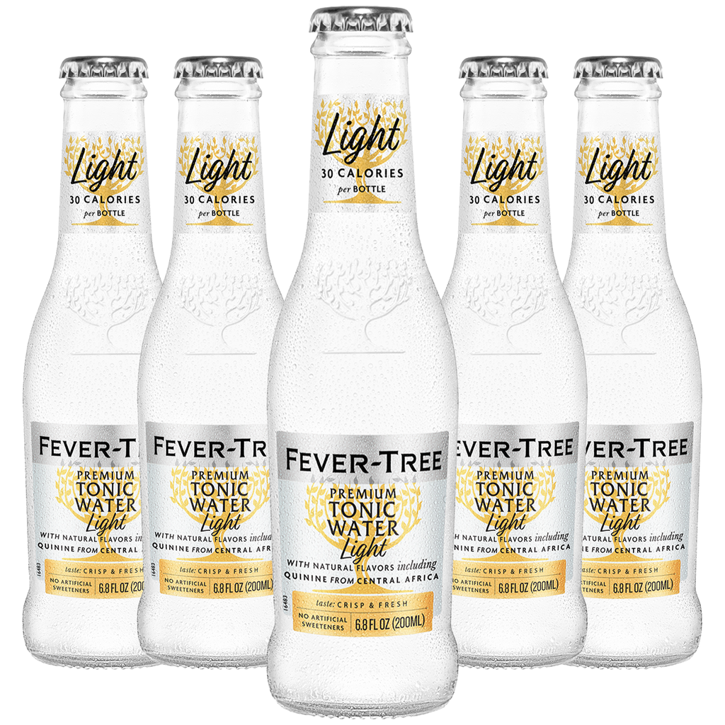 Fever Tree Light Tonic Water - Premium Quality Mixer and Soda - Refreshing Beverage for Cocktails & Mocktails 200ml Bottle - GoDpsMusic