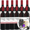 Sutter Home Fre Cabernet Non-Alcoholic Red Wine, Experience Bundle with ChromaCast Pop Socket, Seasonal Wine Pairings & Recipes, 750ML - GoDpsMusic