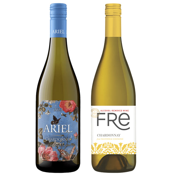 Non Alcoholic Wine 2 Pack Ariel and Fre Chardonnay Business & Holiday Gift Ideas