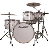 Sawtooth Command Series 6-Piece Drum Shell Pack with 24" Bass Drum and Hickory Series Snare Drum Includes Sticks and Signed Photo - GoDpsMusic