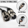 ChromaCast Pro Series Mic Cable 10 Feet, Black, XLR/XLR Ends - GoDpsMusic