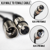 ChromaCast Pro Series Mic Cable 20 Feet, Black, XLR/XLR Ends - GoDpsMusic