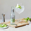 Fever Tree Sparkling Cucumber Tonic - Premium Quality Mixer and Soda - Refreshing Beverage for Cocktails & Mocktails 200ml Bottle - GoDpsMusic