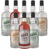 Dhōs Handcrafted Non-Alcoholic Mixed Packs - Keto-Friendly, Zero Sugar, Zero Calories, Zero Proof - 750 ML - Perfect for Mocktails - Made in USA - GoDpsMusic