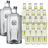 Clean Co Non-Alcoholic Tequila Alternative 700ml Bottle - | with Premium Quality Lemon Tonic 200ml