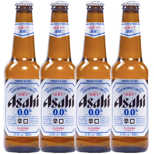 Asahi Super Dry 0.0% Alcohol Free Lager | 12oz Bottles | Zero Alcohol Beer | Made in Japan - GoDpsMusic
