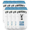 Owen’s Craft Mixers Club Soda Handcrafted in the USA with Premium Ingredients Vegan & Gluten-Free Soda Mocktail and Cocktail Mixer - GoDpsMusic