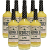 George’s Beverage Company Lime Margarita Mix - 1L Bottle - Gluten Free, All Natural Mixer - GoDpsMusic