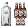 Clean Co Non-Alcoholic Tequila Alternative 700ml Bottle - | with Premium Quality Fentimans Botanically Brewed Ginger Beer Sparkling Soda