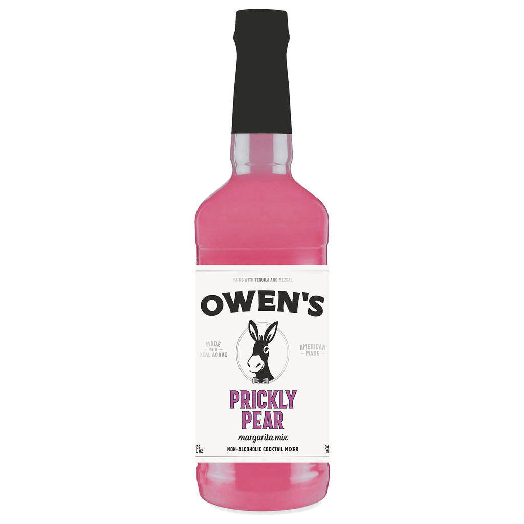 Owen’s Craft Mixers Live Nation Exclusive Prickly Pear | Handcrafted in USA | Premium Ingredients | Vegan & Gluten-Free Soda Mocktail & Cocktail Mixer - GoDpsMusic