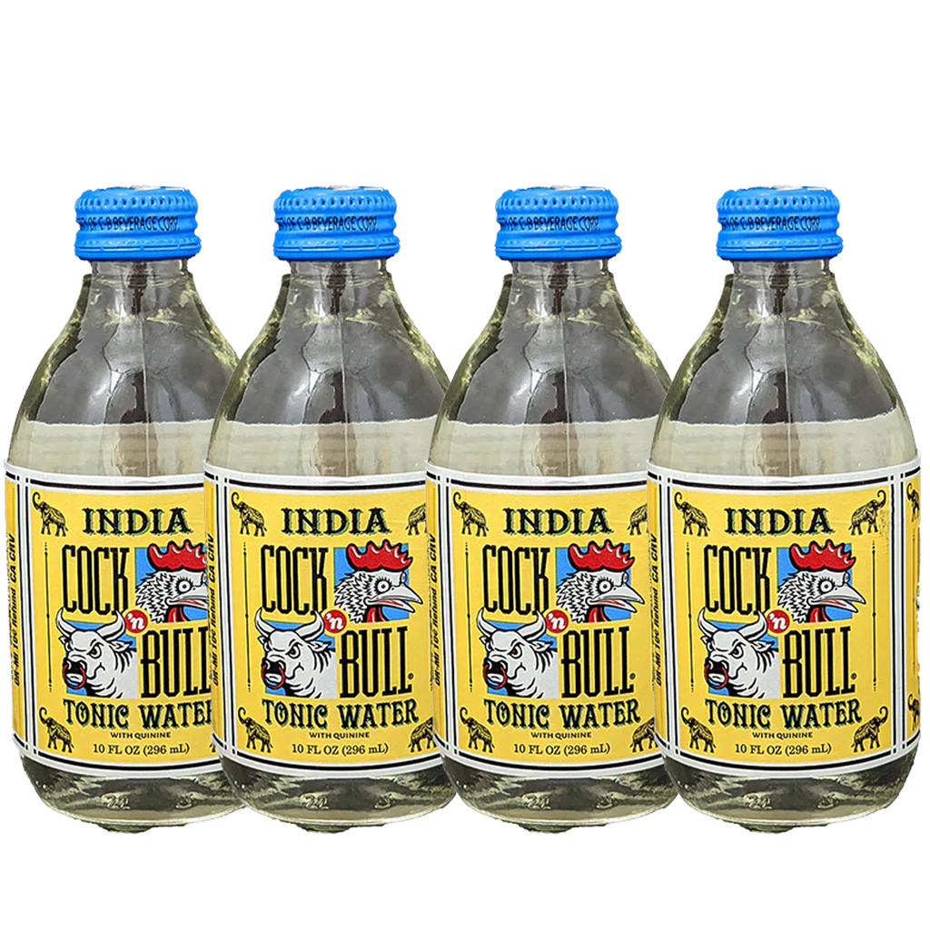 Cock n Bull Tonic Water 10oz Soda Bottles - Ideal Mixer for Cocktails, Mocktails, and Bartenders - Premium Quality for Perfect Mixed Drinks - Refreshing Flavor Profile- Made In USA - GoDpsMusic