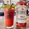 George’s Beverage Company Mild Bloody Mary Mix - 1L Bottle - Gluten Free, All Natural Mixer