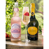 Clean Co Non-Alcoholic Rum Alternative 700ml Bottle - | with Premium Quality Fentimans Botanically Brewed Rose Lemonade Sparkling Soda