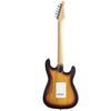 Sawtooth ES Series Left-Handed Electric Guitar Sunburst with Vanilla Cream Pickguard