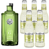 Clean Co Non-Alcoholic Gin Alternative 700ml Bottle - | with Premium Quality Fever Tree Lemon Tonic Water