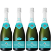 Veuve Du Vernay Zero Alcohol Free Non-Alcoholic Vegan Sparkling White Wine from France - GoDpsMusic