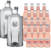 Clean Co Non-Alcoholic Tequila Alternative 700ml Bottle - | with Premium Quality Pink Grapefruit 200ml - GoDpsMusic