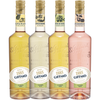 Giffard Depuis 1885 Mixed Packs All Four Flavors Alcohol-Free Liqueur Syrup - Made in France, 700ml Bottles, Perfect for Spritzers, Mixed Drinks - GoDpsMusic