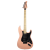Sawtooth ES Alder Series Electric Guitar, Barely Pink w Black Pickguard
