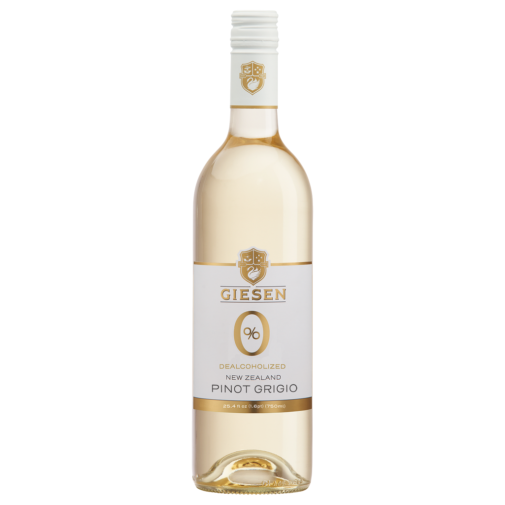 Giesen Non-Alcoholic Premium Pinot Grigio - Premium Dealcoholized White Wine Pinot Gris from New Zealand - GoDpsMusic