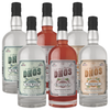 Dhōs Handcrafted Non-Alcoholic Mixed Packs - Keto-Friendly, Zero Sugar, Zero Calories, Zero Proof - 750 ML - Perfect for Mocktails - Made in USA - GoDpsMusic