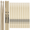 ChromaCast 7A USA Made Hickory Drumsticks Pair - Wood Tipped - Drum Sticks Tour Tested by Pro Drummers - Real American Hickory Wood - GoDpsMusic