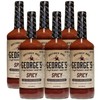 George’s Beverage Company Spicy Bloody Mary Mix - 1L Bottle - Gluten Free, All Natural Mixer - GoDpsMusic