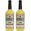 George’s Beverage Company Lime Margarita Mix - 1L Bottle - Gluten Free, All Natural Mixer - GoDpsMusic