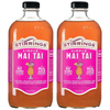 Stirrings Simple Mai Tai Cocktail Mix 750ml Bottles - Real Juice No Preservatives - 60 Calories - Drink Mixer - GoDpsMusic