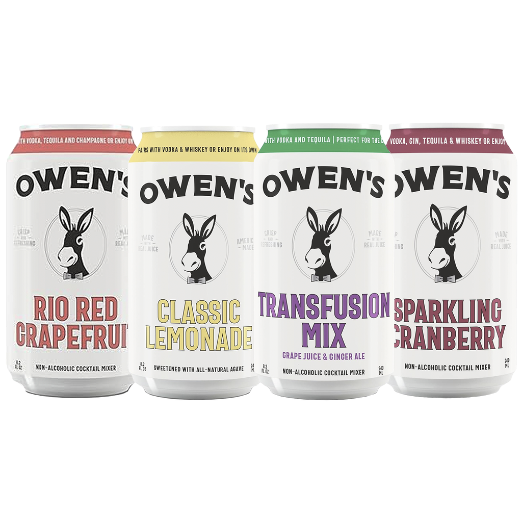 Owen’s Craft Mixers | Tart Refresher Packs |Handcrafted in the USA with Premium Ingredients | Vegan & Gluten-Free Soda Mocktail and Cocktail Mixer - GoDpsMusic