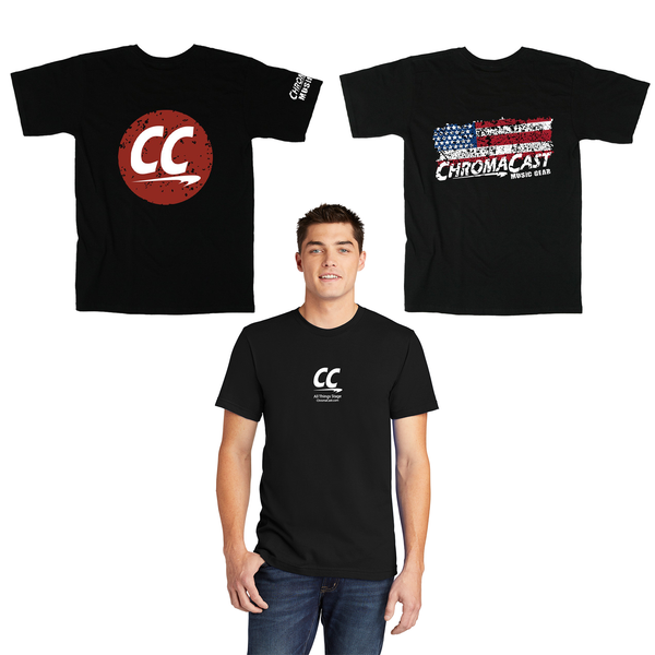 ChromaCast T-Shirt Three Pack (Styles are subject to change)